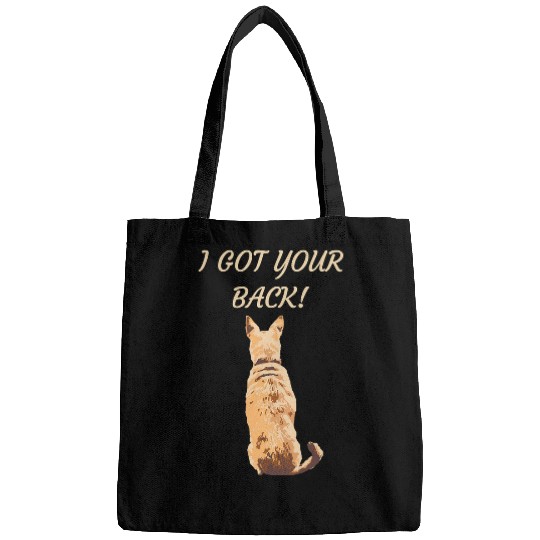 I Got Your Back Cute Chihuahua Guard Dog Version 2 Bags