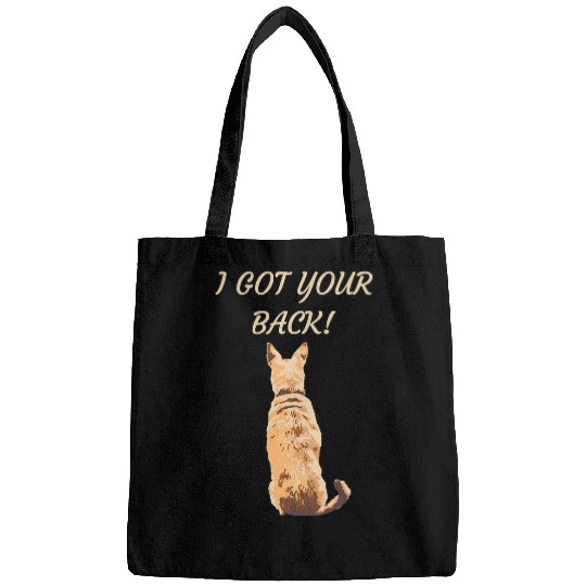 I Got Your Back Cute Chihuahua Guard Dog Version 2 Bags