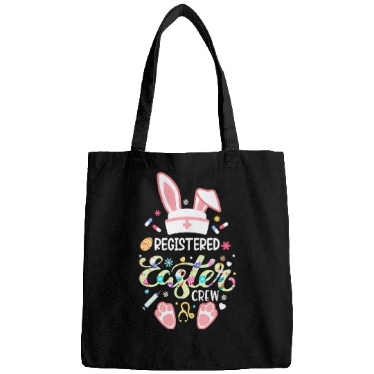 Registered Easter Day nurses Crew Bunny Ears nurses Life Bags