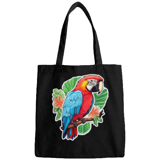 Zoo Biologists Tropical Bird Rainforest Present Parrot Bags