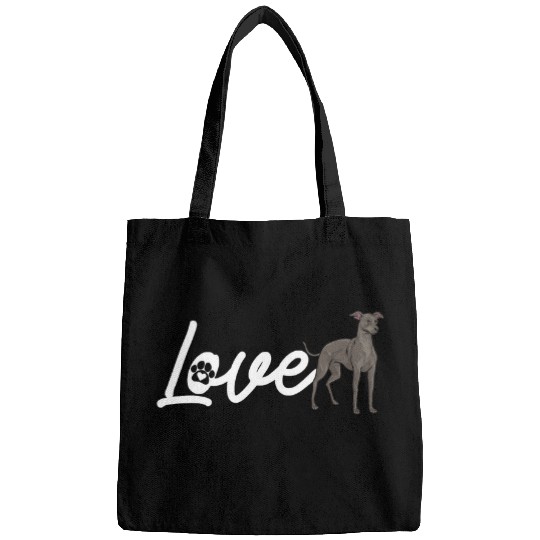 Italian Greyhound Love Dog Bags