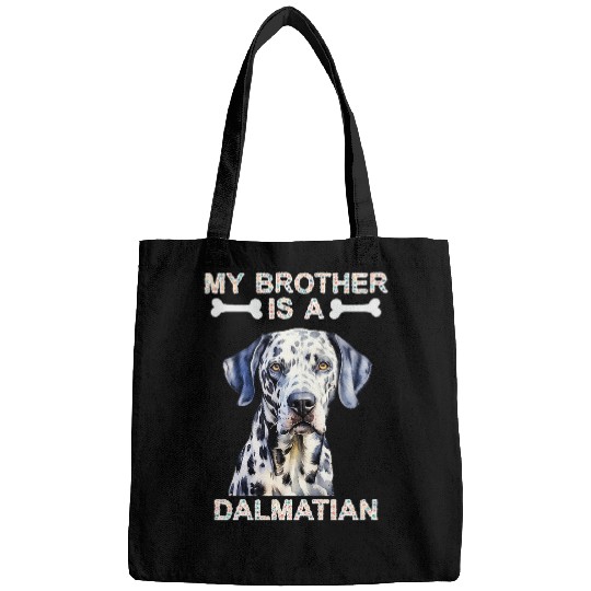 My Brother Is A Dalmatian Dog Tails and Treats Family Bags