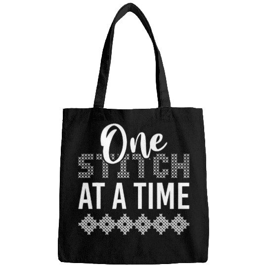 One At A Time Cross Stitch Needlepoint Art XStitching 2 Bags