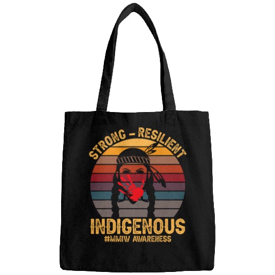 Strong Resilient Indigenous Native American MMIW Awareness 1 Bags
