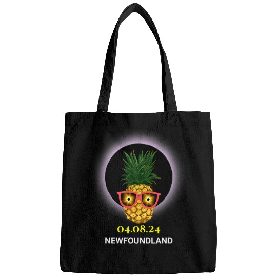 Newfoundland pineapples Total Solar Eclipse 040824 Souvenir Bags