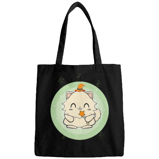 Persian Cat Anime Kitten Magician Bags