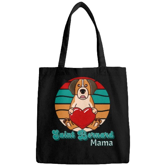 Saint Bernard Mom St  Bernard Large Dog Owner Trainer Gift Bags