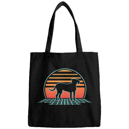 Rhodesian Ridgeback Dog Owner 80s Retro Vintage Bags