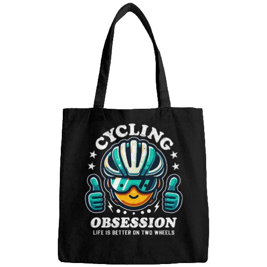 Road Cycling Pro Enthusiast Helmet Thumbs Up Mascot 1 Bags