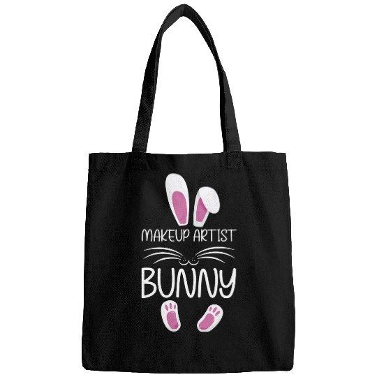 Makeup Artist Bunny Cute Matching Family Easter Day Funny Bags