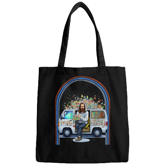 Programmer Retro Coding Computer Science Coder Developer Bags