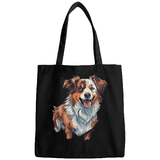 Pawsome Pals Australian Shepherd Cartoon Bags