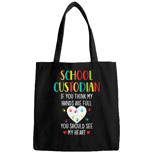 School Custodian Appreciation Cute Janitor Bags