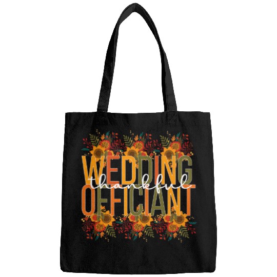 Thankful Wedding Officiant Thanksgiving Wedding Minister 21 Bags