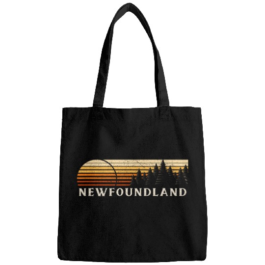 Newfoundland NJ vintages Evergreen Sunset Eighties Retro Bags