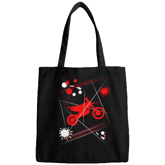 Motocross Dirt Bike Graphic Bags