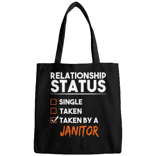 Sarcastic Gifts T Taken By A Janitor Gift Bags