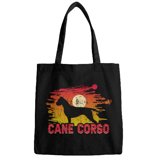 vintages Cane Corso Lover Italian Dog Pet Sunset Cane Corso 36 Bags