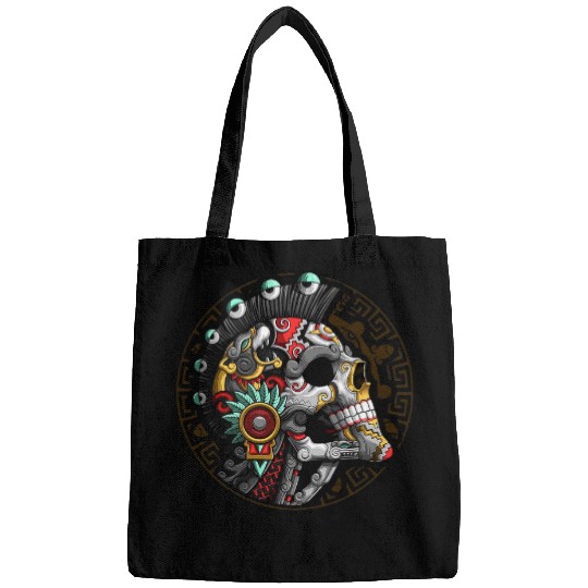 Skull Native American Indian Warrior USA Tee Bags