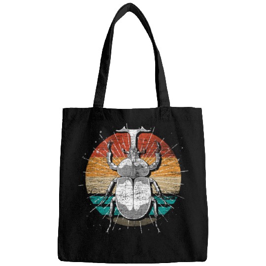 Retro Beetle Entomology Insect Animal Lover Bug Bags
