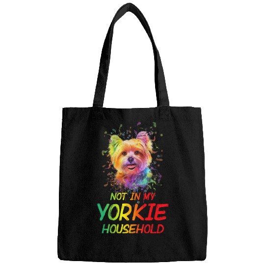 Not in My Yorkie Household Dog Breed Yorkshire Terrier Puppy 4 Bags