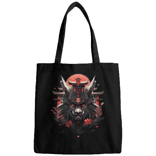 Samurai Japan Fantasy Manga Katana Geisha Bags