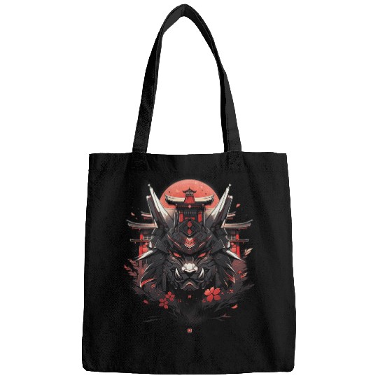 Samurai Japan Fantasy Manga Katana Geisha Bags