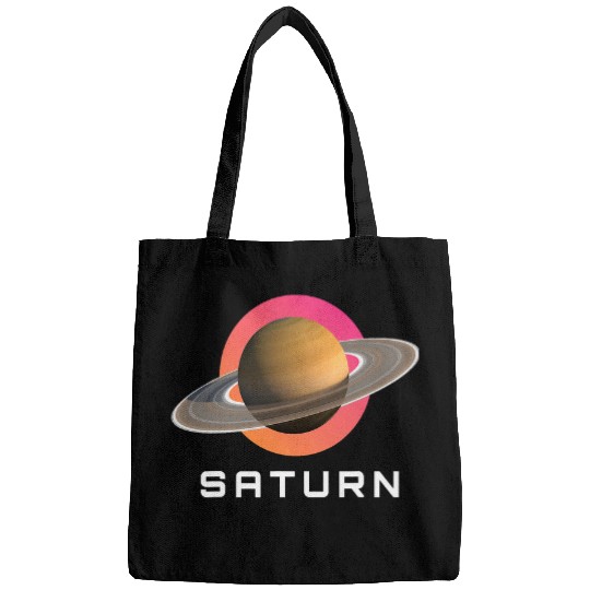 Saturn I Planets Space Galaxy Astronomer Astronomy Bags