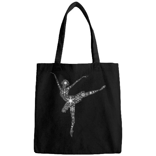 Snowflake Merry Christmas Gifts Ballet Dance Ballerina Bags