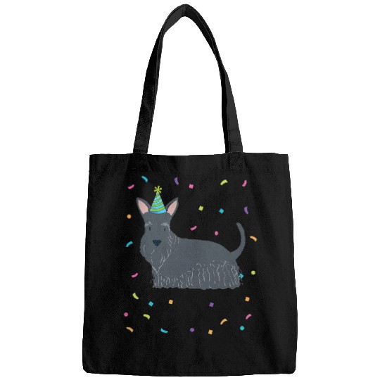 Dog Scottish Terrier Birthday Gifts Scottie Dog Tee Bags
