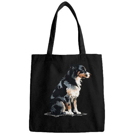 Pawsome Pals Australian Shepherd Silhouette Bags