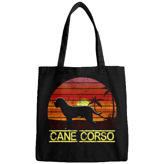 vintages Cane Corso Lover Italian Dog Pet Sunset Cane Corso 33 Bags
