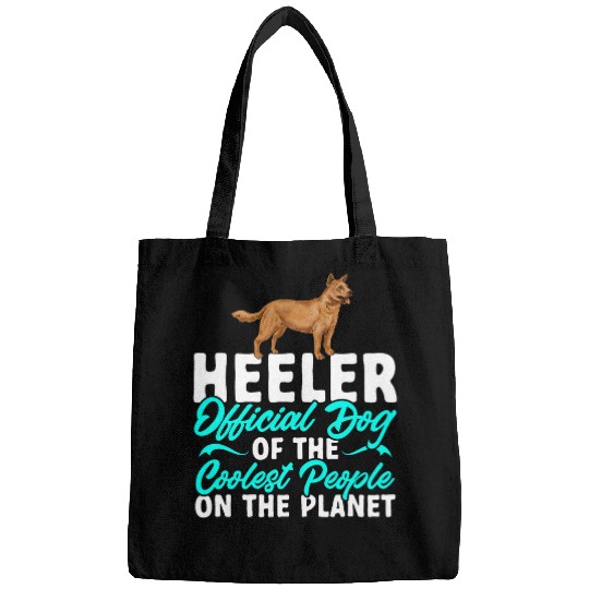 Red Heeler Dog Of The Coolest People Australian Cattle Dog Bags