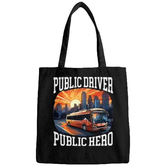 School Bus Driver Job Profession Transport Driving 4 Bags