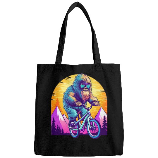 Sasquatch Mountain Biker MTB Biking 1 Bags