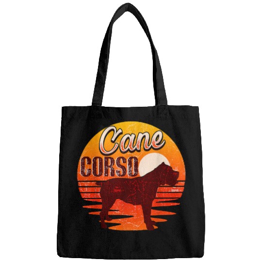 vintages Cane Corso Lover Italian Dog Pet Sunset Cane Corso 11 Bags