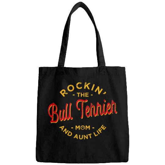 Pets Bull Terrier Owner Funny Single 1 Bags