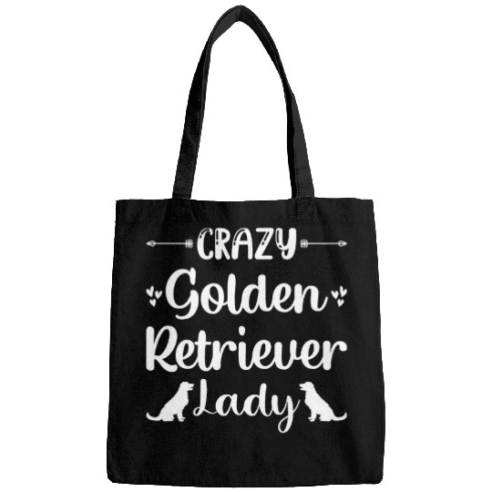 Cute Goldie Mom Goldie Dad Love Dog Puppy Golden Retriever Dog Bags