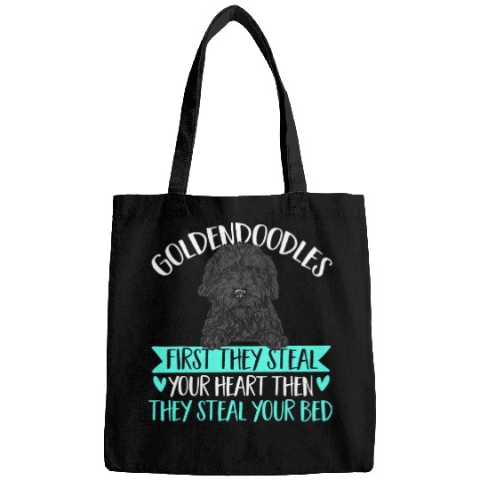 Black Goldendoodle dog Doodle Dog Doodle Dog Bags
