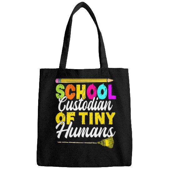 School Custodian Gifts Funny Janitor Cleaning Custodial 21 Bags