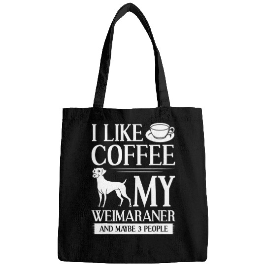Weimaraner Dog Puppies Owner Lover Bags