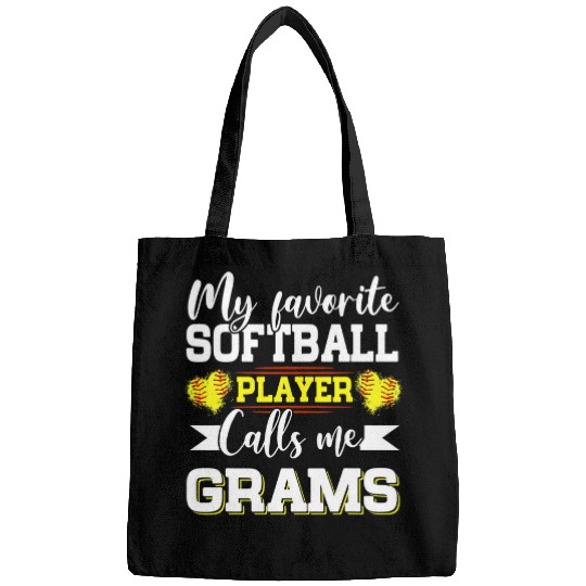 Discover My Favorite Softball Player Calls Me Grams 1 Bags