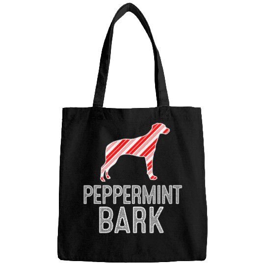 Rhodesian Ridgeback Peppermint Bark Christmas Dog Bags