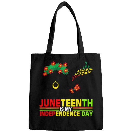 Juneteenth Is My Independence Day African American Women Bags