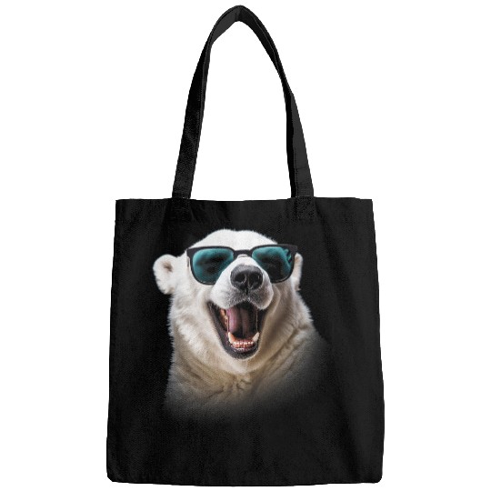 Polar Bear wild animals art animal animal Polar Bear 3 Bags