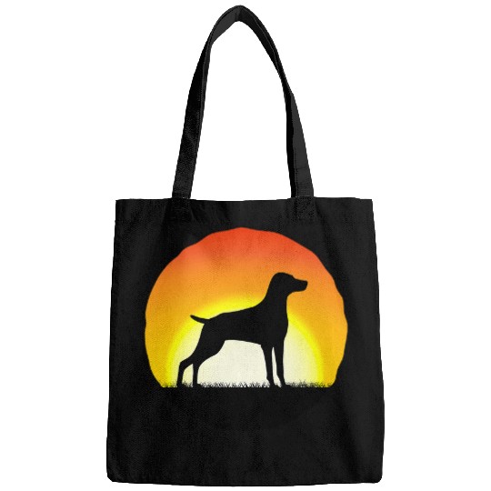 Discover Weimaraner Dog Retro 17 Bags