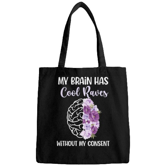 Discover My Brain Epilepsy Awareness Epilepsy Warrior Bags