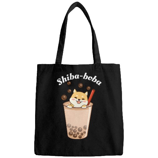 Discover Dog Shiba Inu Boba Kawaii Dog Cute Bubble Tea Shiba Inu Bags