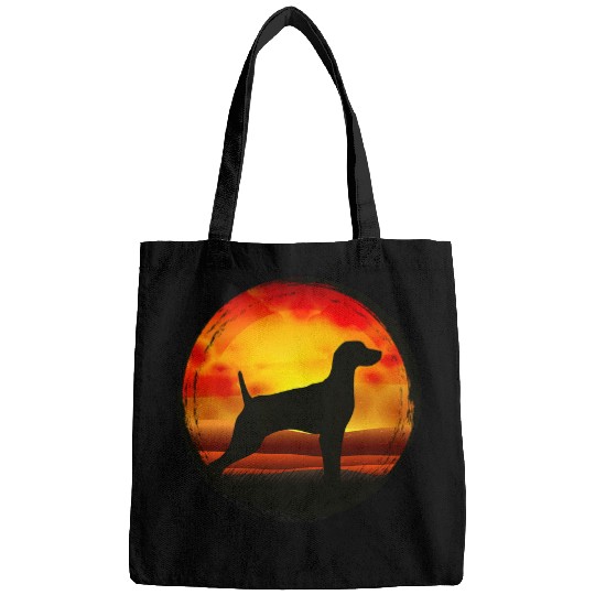 Discover Weimaraner Dog Retro 18 Bags