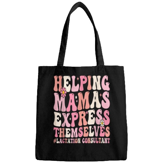 Discover Lactation Consultant Helping Mama Express Themselve Bags